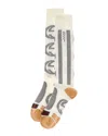 Gucci Interlocking G Logo Socks In Brown