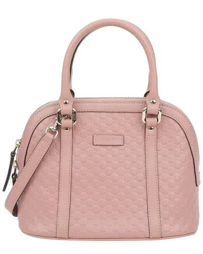 Gucci Dome Mini Tote Shoulder Bag (authentic Pre-loved) In Red