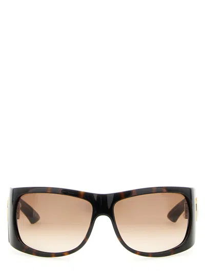 Gucci 'doppia G' Sunglasses In Purple