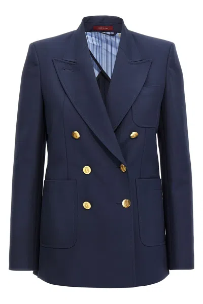 GUCCI GUCCI DOUBLE-BREASTED BLAZER