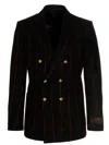 Gucci Double-breasted Check Blazer Multicolor In Multi
