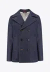 Gucci Denim Blazer In Blue