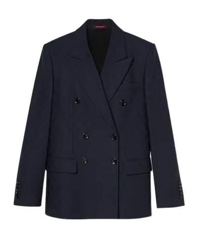 GUCCI GUCCI DOUBLE-BREASTED GG JACKET