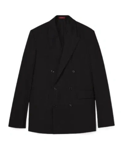 Gucci Double-breasted  Jacket In Black