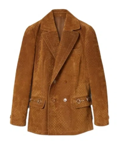 GUCCI GUCCI GG DOUBLE BREASTED JACKET