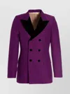 Gucci Purple Double-breasted Blazer