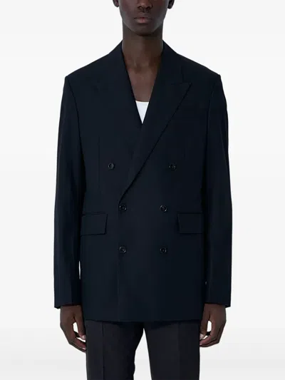 GUCCI DOUBLE-BREASTED NOTCHED-LAPEL BLAZER