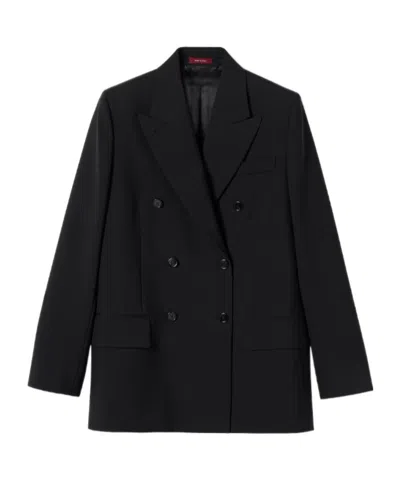 GUCCI GUCCI DOUBLE-BREASTED WOOL BLAZER