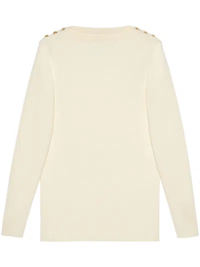Gucci Pullover Aus Kaschmir In Neutrals
