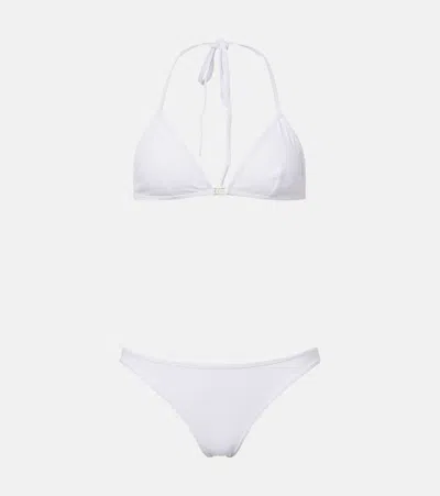 Gucci Double G Bikini In White
