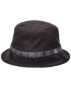 Gucci Double G Bucket Hat In Black