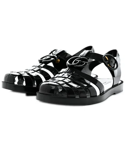 Gucci Double G Buckle Strap Rubber Sandal
