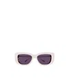 Gucci Double G Butterfly-frame Sunglasses In Pink