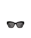 Gucci Womens Gc002123 Gg1422s Cat-eye Frame Acetate Sunglasses Black In Black