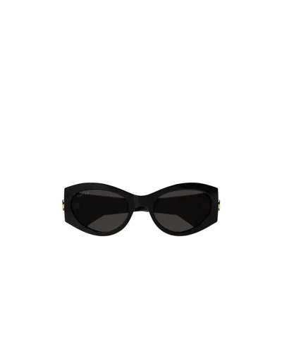 GUCCI GUCCI EYEWEAR CAT-EYE FRAME SUNGLASSES