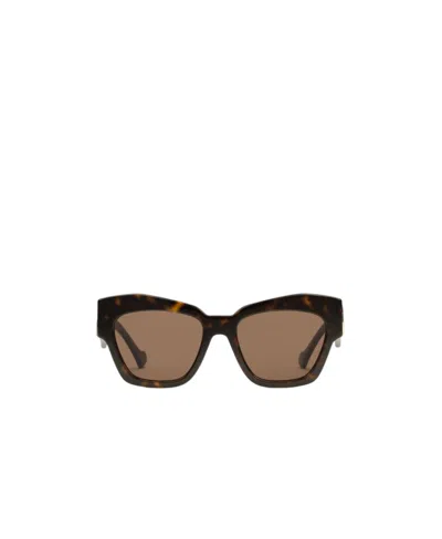 Gucci Double G Cat-eye Sunglasses In Brown
