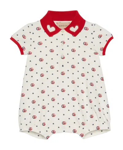 Gucci Double G Cotton Shorties In White
