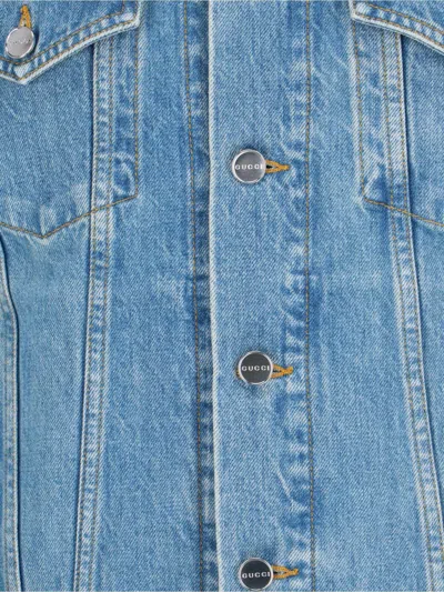 GUCCI DOUBLE G DENIM JACKET