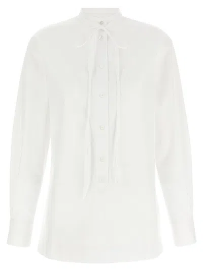 GUCCI GUCCI DOUBLE G EMBROIDERY SHIRT