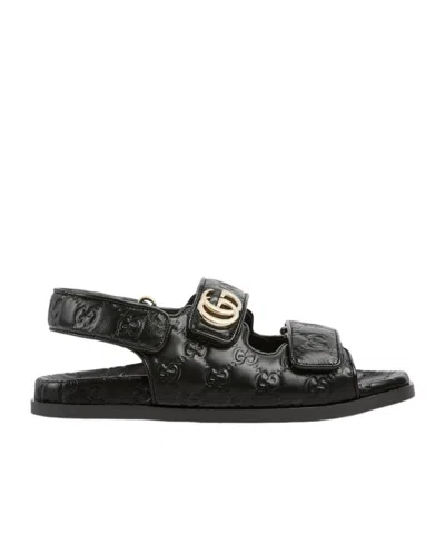 GUCCI GUCCI DOUBLE G SANDALS
