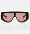 Gucci Rectangular Sunglasses In Black