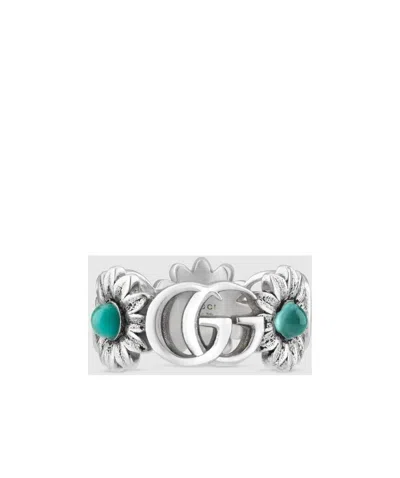 Gucci Double G Flower Ring