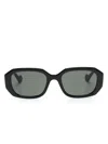 Gucci Gg Sonnenbrille Mit Geometrischem Gestell In Black