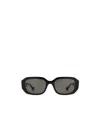 Gucci Double-g Geometric-frame Sunglasses In Gray