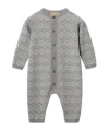 Gucci Double G Geometric Pattern Jumpsuit In Gray