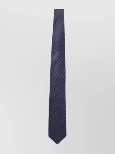 Gucci Double G Geometric Silk Tie