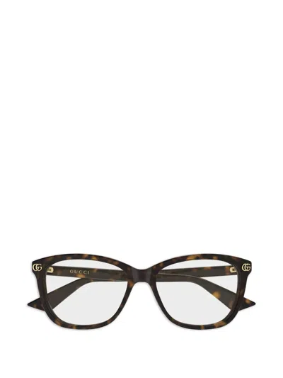 Gucci Double G Glasses In White