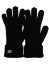 Gucci Double G Gloves In Black