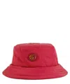 Gucci Double G Hat In Red