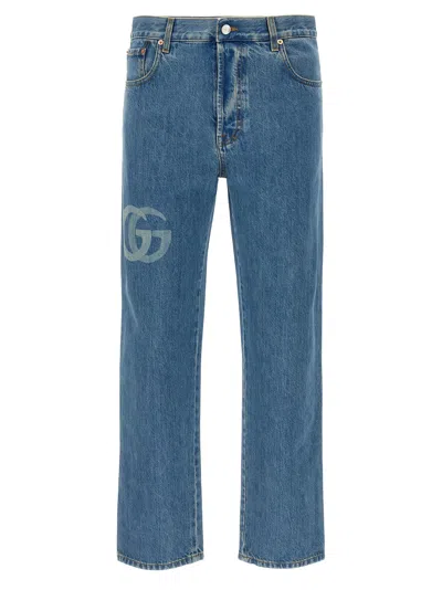 Gucci Double G Jeans Blue