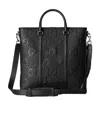 Gucci Double G Medium Shoulder Bag In Black