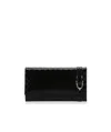 Gucci Double G Pattern Wallet In Black