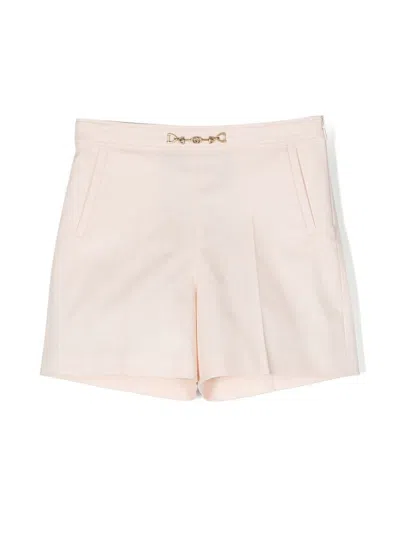 Gucci Kids' Shorts In Cotone In Pink