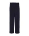 Gucci Double G Pressed-crease Tailored Trousers In Black