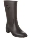 GUCCI GUCCI DOUBLE G RAIN BOOT