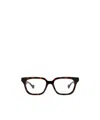 Gucci Double-g Rectangle-frame Glasses In White