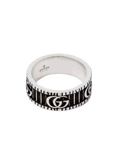 Gucci Double G Ring In Metallic