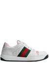 Gucci Double G Rubber-insert Sneaker With Padded Elastane Lining In Bianco