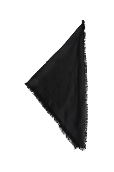 Gucci Double G Shawl In Black