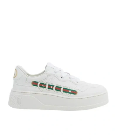 Gucci Double G Sneakers In White