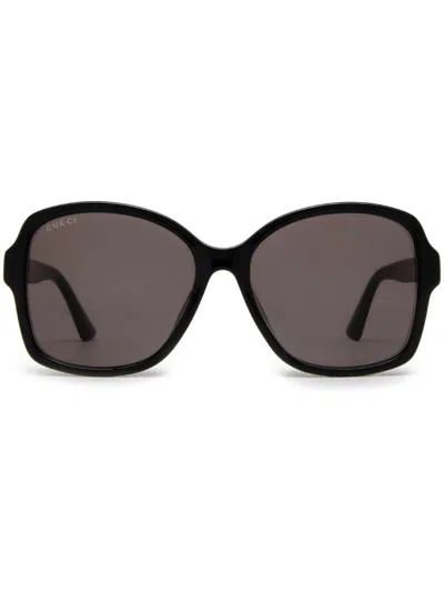 Gucci Double G Sunglasses In Schwarz
