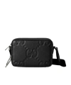 Gucci Double G Super Mini Shoulder Bag In Black