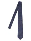 Gucci Double G Tie In Blue