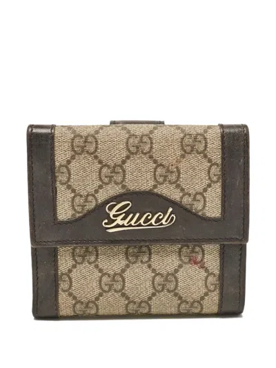 Pre-owned Gucci Double G Wallet