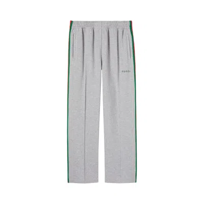Pre-owned Gucci Double Piquet Pant 'anthracite' | Grey | Men's Size Xxl In Gray