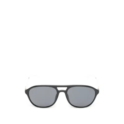 Gucci Double-bridge Sunglasses In Black